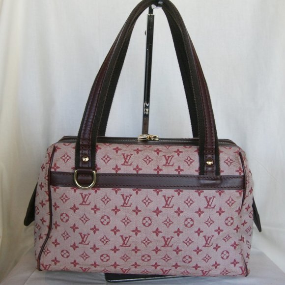 LOUIS VUITTON MINI MONOGRAM JOSEPHINE PM-100% AUTHENTIC - Picture 1 of 16